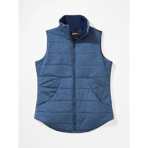 Marmot Visita Jackets - Womens Vest Navy CA8362497 Canada